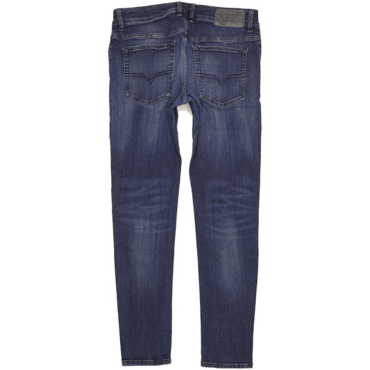 Diesel Troxer Men Blue Skinny Slim Stretch Jeans W34 L32