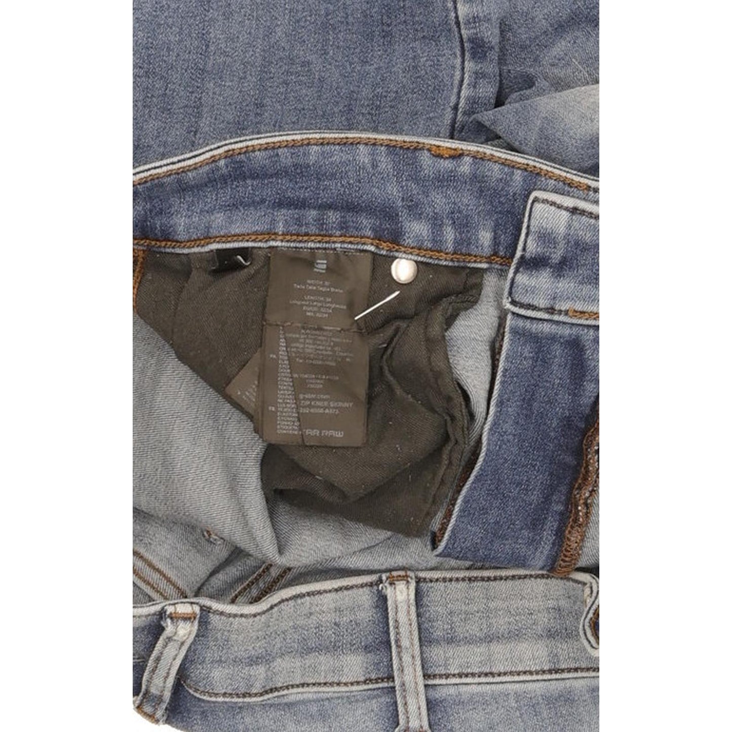 G-Star 5620 3D Men Blue Skinny Slim Stretch Jeans W32 L34
