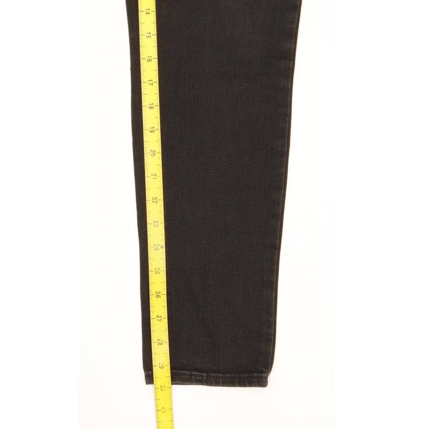 Levi's 721 Women Black Skinny Slim Stretch Jeans W27 L30