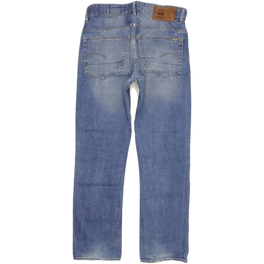 G-Star 3301 Men Blue Straight Regular Jeans W33 L31