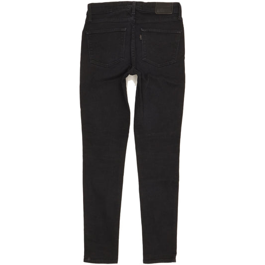 Levi's 721 Women Black Skinny Slim Stretch Jeans W28 L29