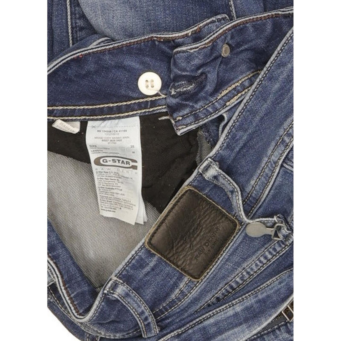 G-Star Midge Cody Women Blue Skinny Slim Stretch Jeans W25 L32