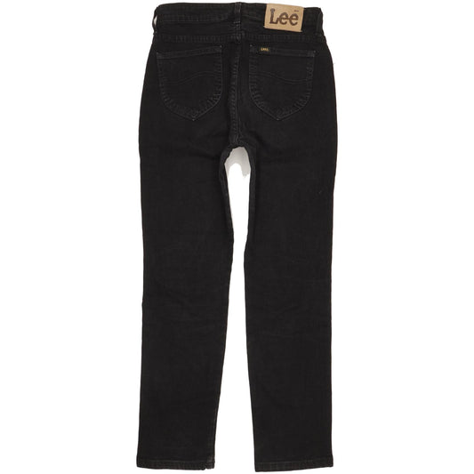 Lee Dallas Men Black Straight Regular Stretch Jeans W30 L30