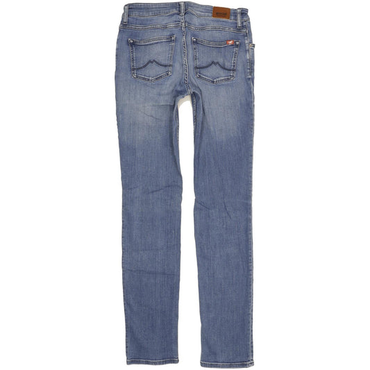 Mustang Sissy Women Blue Straight Slim Stretch Jeans W30 L33