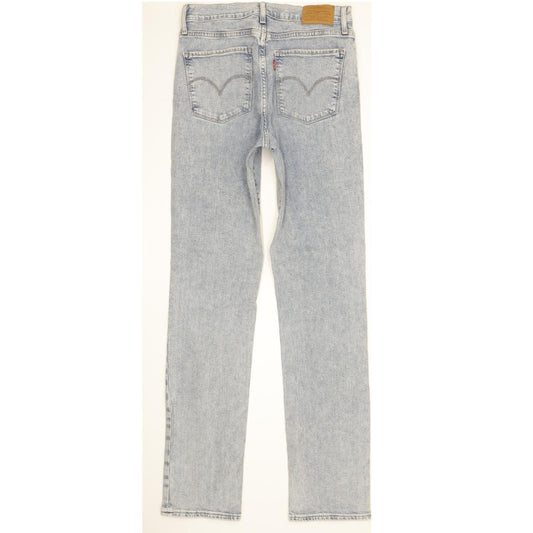Levi's 724 Women Blue Straight Slim Stretch Jeans W28 L32