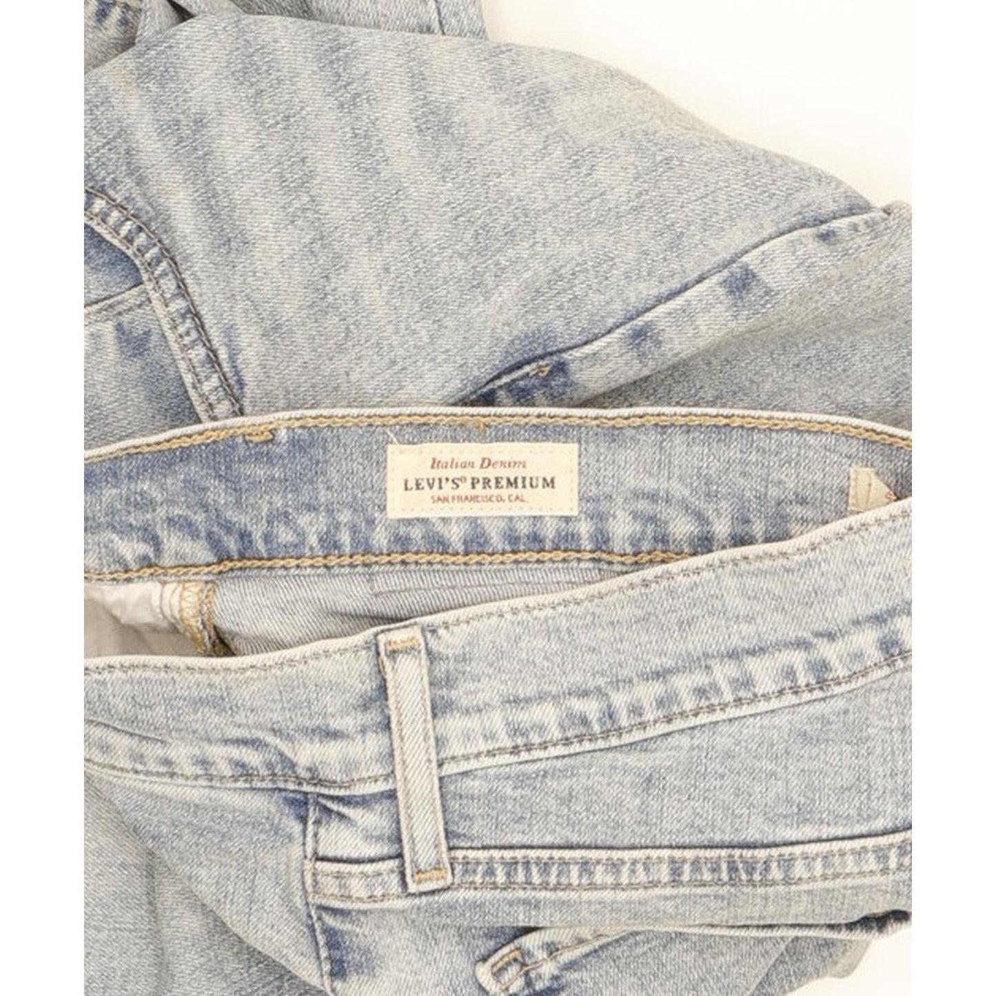 Levi's 724 Women Blue Straight Slim Stretch Jeans W28 L32