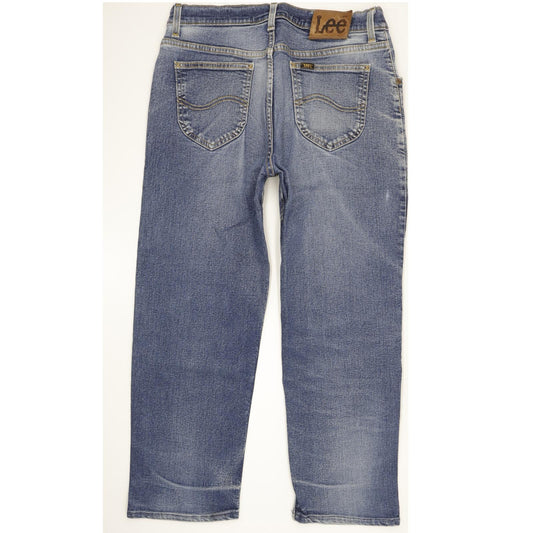 Lee Men Blue Straight Regular Jeans W32 L26