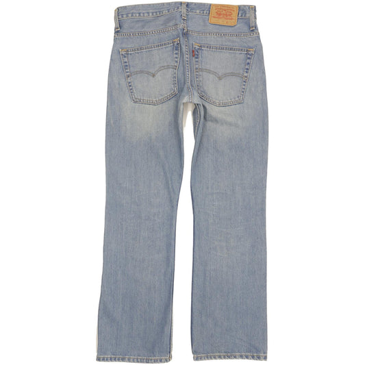 Levi's 507 Men Blue Bootcut Regular Jeans W33 L31
