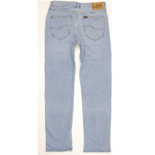 Lee West Men Blue Straight Regular Stretch Jeans W31 L31