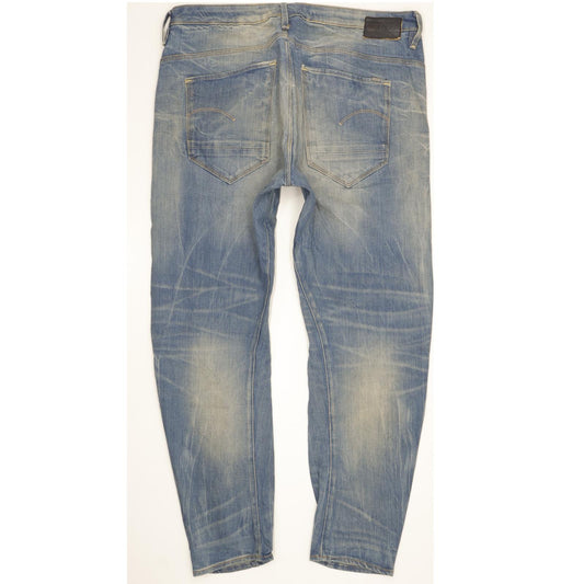 G-Star Arc 3D Women Blue Tapered Loose Boyfriend Stretch Jeans W30 L30