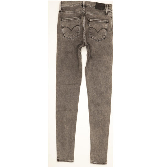 Levi's 720 Super Women Grey Skinny Slim Stretch Jeans W27 L31