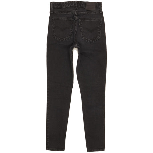 Levi's 721 Women Black Skinny Slim Jeans W27 L27