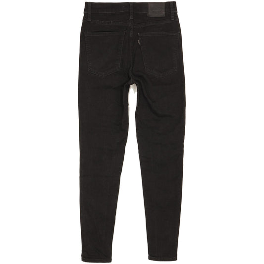 Levi's Mile Black Skinny Slim Stretch Jeans High Waisted W29 L28