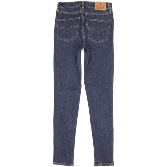 Levi's 721 Women Blue Skinny Slim Stretch Jeans W26 L29