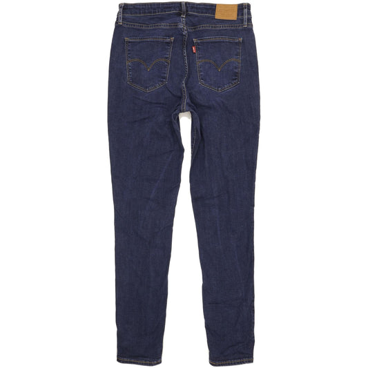 Levi's 721 Blue Skinny Slim Stretch Jeans High Waisted W31 L31