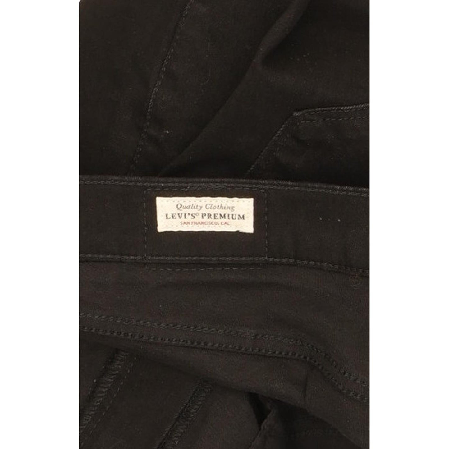 Levi's 720 Black Skinny Slim Stretch Jeans High Waisted W32 L27
