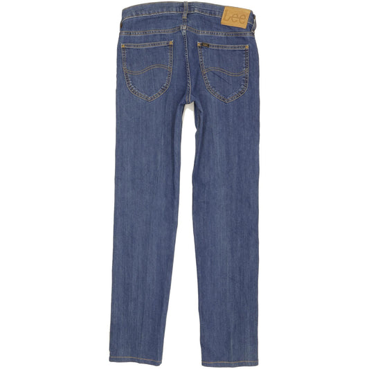 Lee Daren Men Blue Straight Slim Stretch Jeans W31 L32