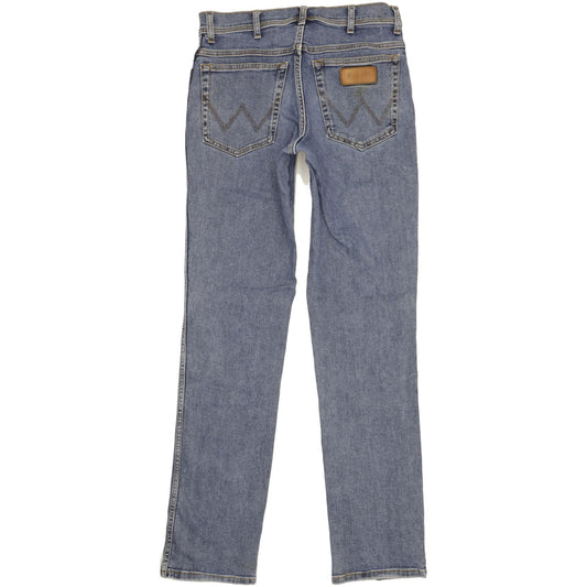 Wrangler Texas Men Blue Straight Regular Stretch Jeans W33 L36