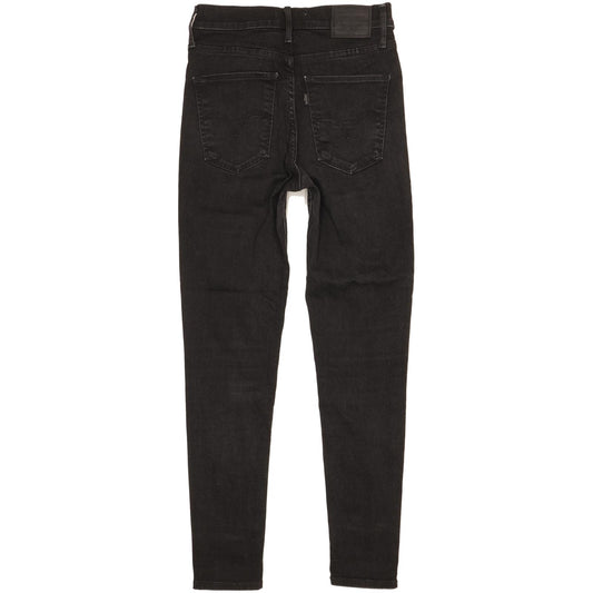Levi's Mile Black Skinny Slim Stretch Jeans High Waisted W27 L27