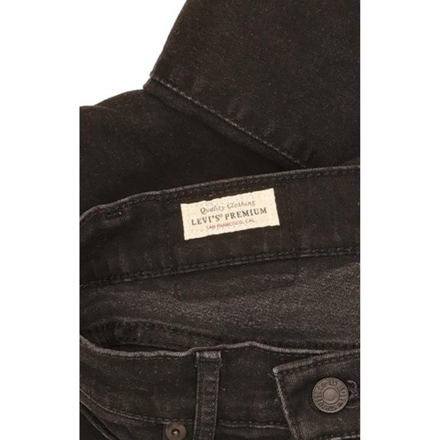 Levi's Mile Black Skinny Slim Stretch Jeans High Waisted W27 L27