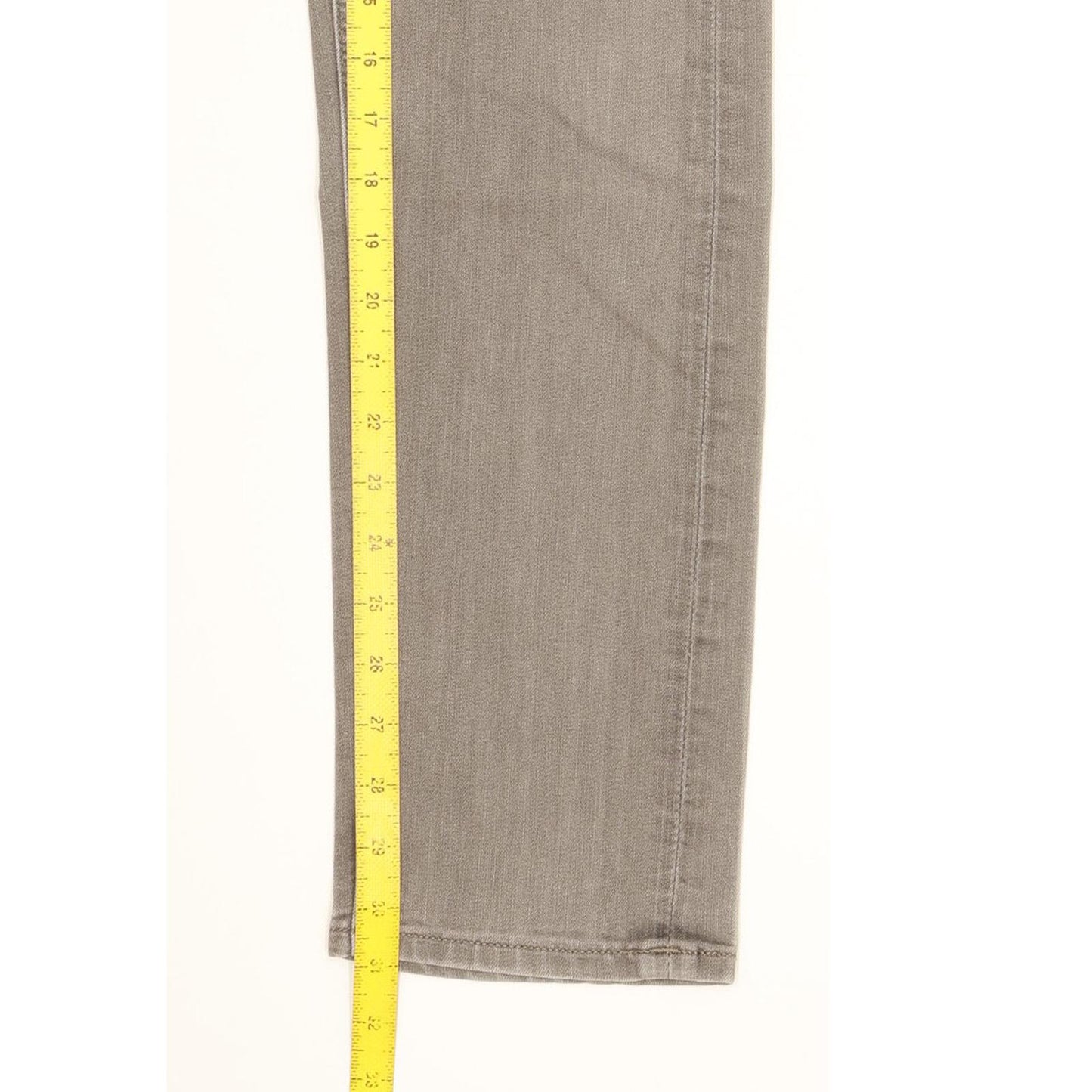Lee Daren Men Grey Straight Slim Stretch Jeans W31 L31