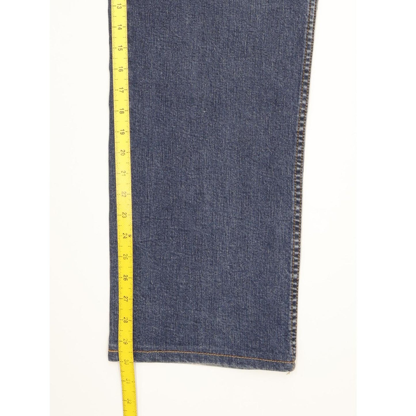 Wrangler Texas Men Blue Straight Regular Stretch Jeans W40 L30