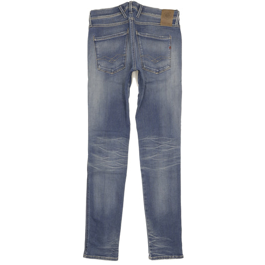 Replay Anbass Men Blue Skinny Slim Jeans W32 L34