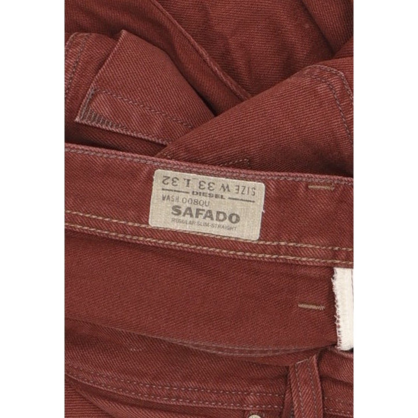 Diesel Safado Men Purple Straight Slim Jeans W33 L32