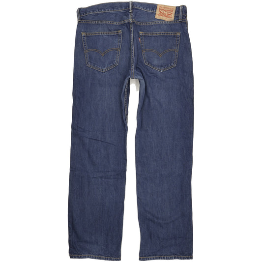 Levi's 559 Men Blue Straight Relaxed Jeans W36 L32