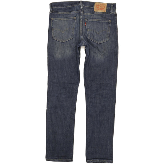 Levi's 511 Men Blue Straight Slim Stretch Jeans W33 L32