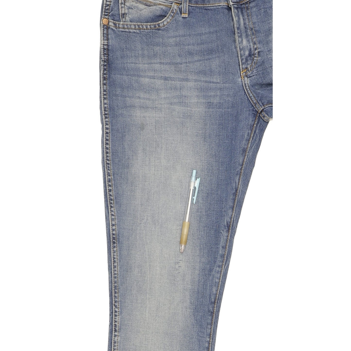 Wrangler Molly Women Blue Straight Slim Stretch Jeans W32 L32