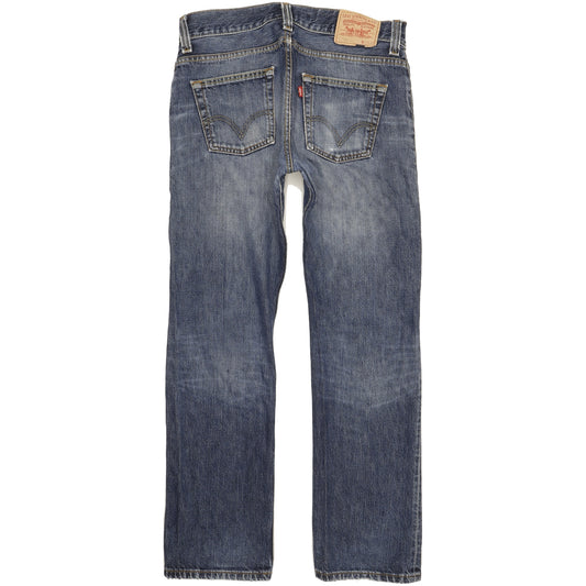 Levi's 506 Men Blue Straight Regular Jeans W33 L32