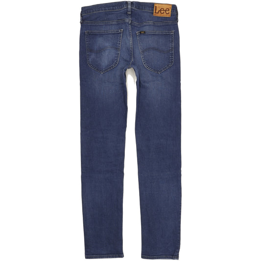 Lee Daren Men Blue Straight Slim Stretch Jeans W32 L33