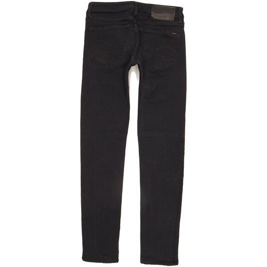 G-Star 3301 Men Black Skinny Slim Stretch Jeans W29 L32