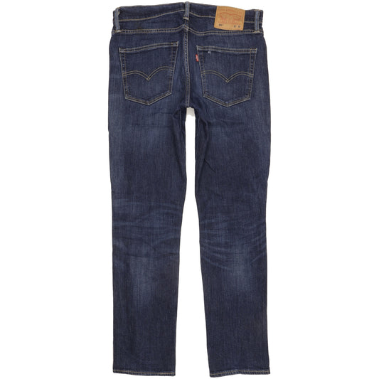 Levi's 511 Men Blue Straight Slim Stretch Jeans W32 L32
