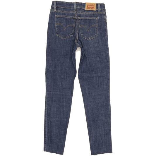 Levi's Women Blue Skinny Slim Stretch Jeans W28 L28
