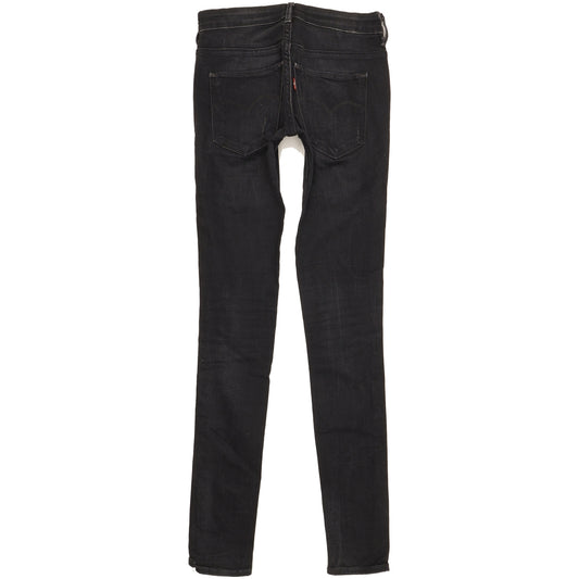 Levi's Women Black Skinny Slim Stretch Jeans W25 L32