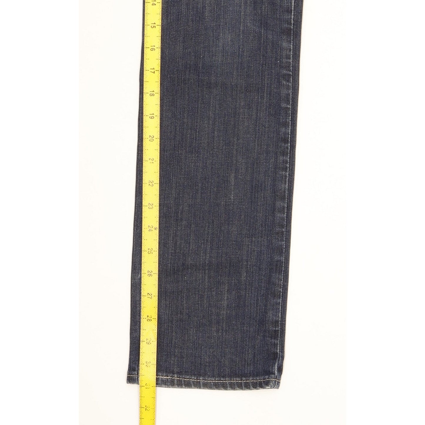 Levi's Demi Curve Women Blue Straight Slim Stretch Jeans W26 L31