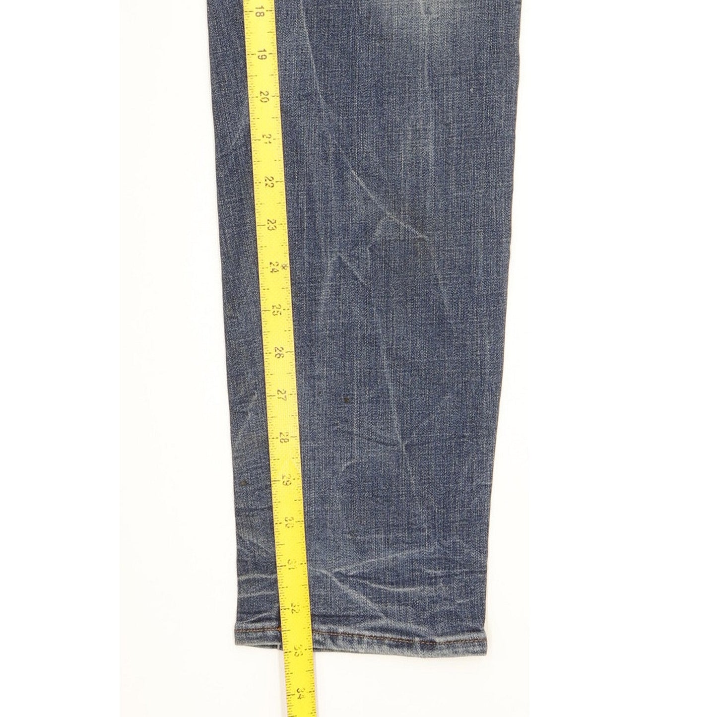 G-Star D-Staq 3D Men Blue Skinny Slim Stretch Jeans W32 L33