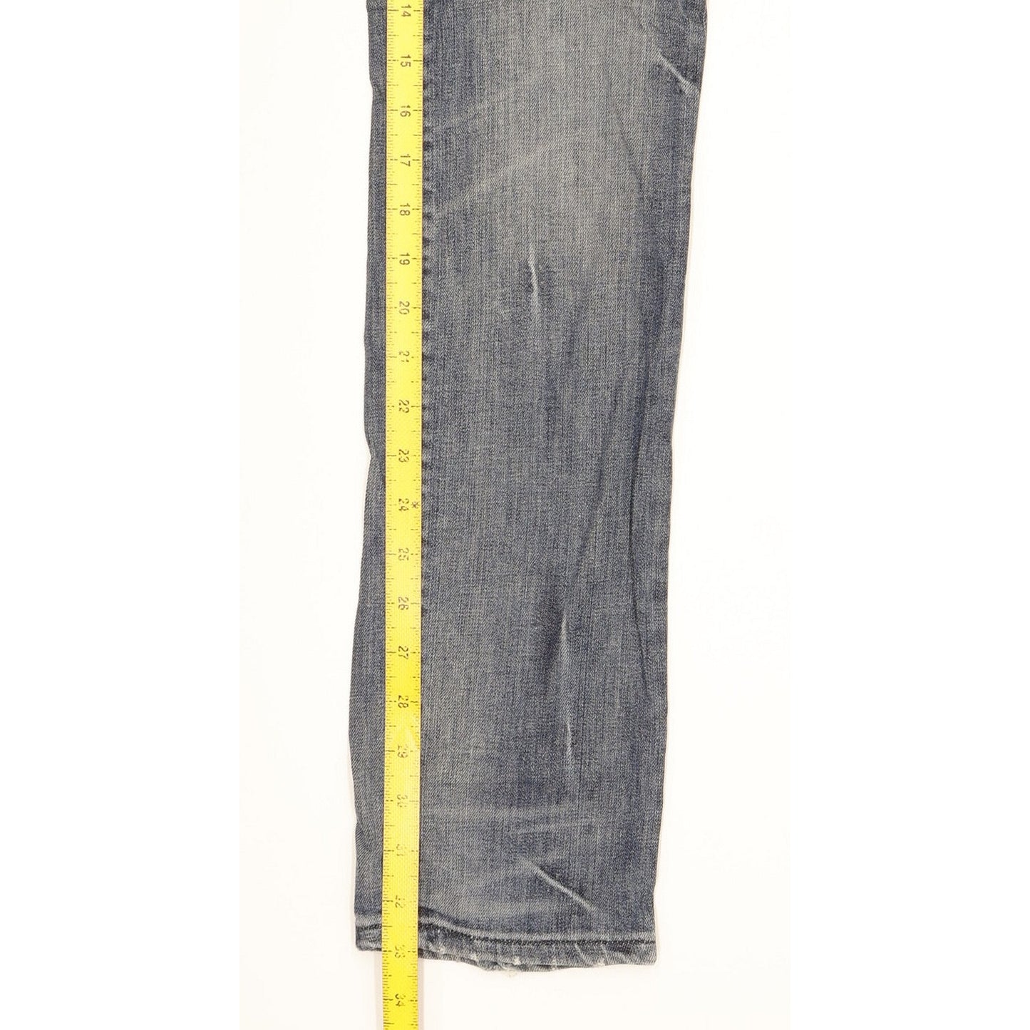 Levi's 571 Women Blue Straight Slim Stretch Jeans W27 L33