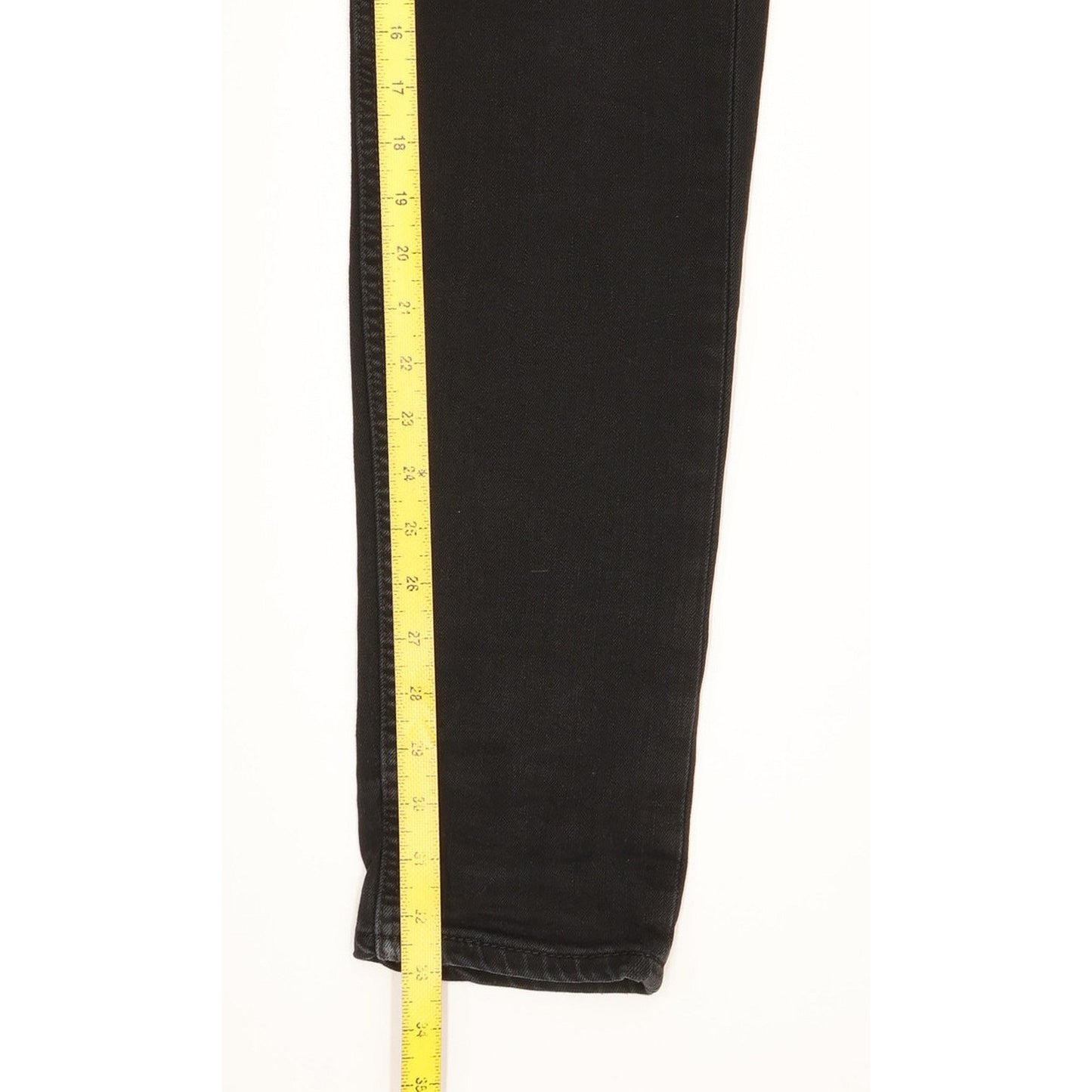 Levi's 512 Men Black Tapered Slim Stretch Jeans W32 L33