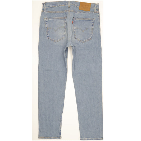 Levi's 512 Men Blue Tapered Slim Stretch Jeans W34 L29