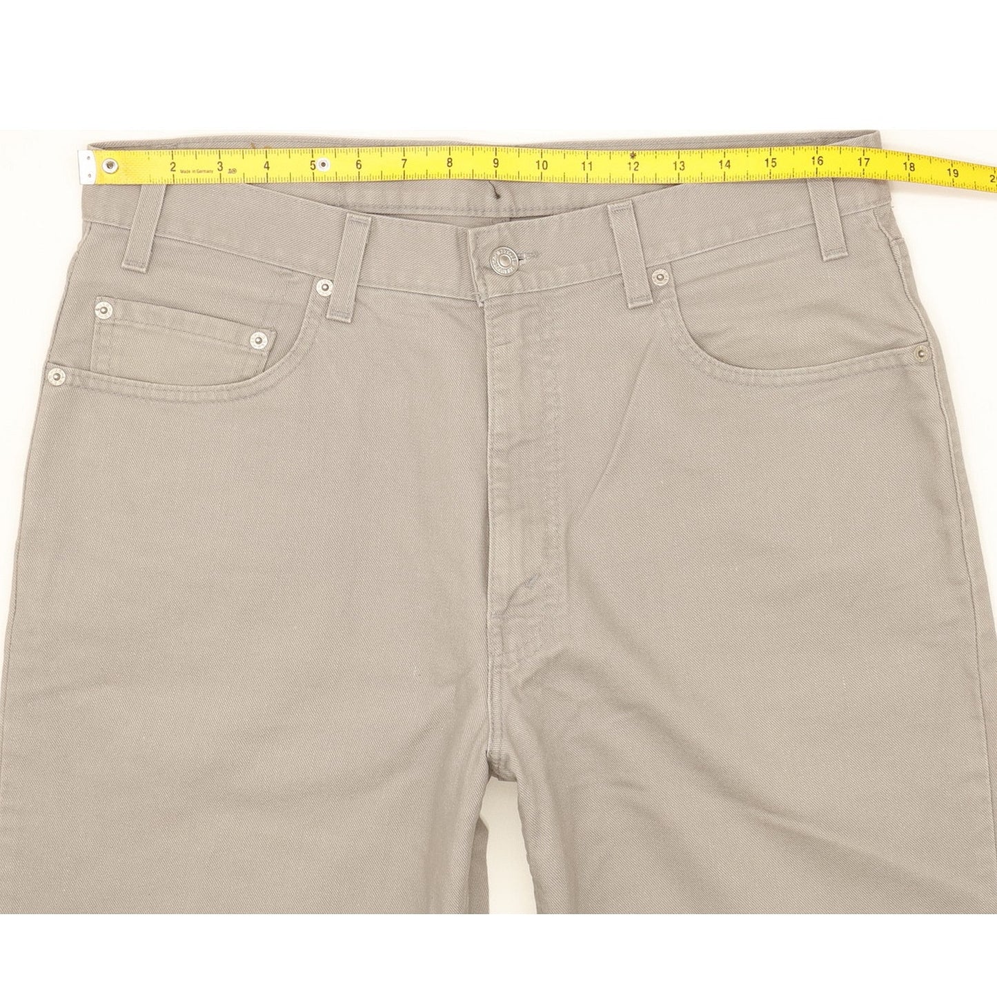 Levi's 550 Made in USA Men Grey Straight Relaxed Jeans W36 L30