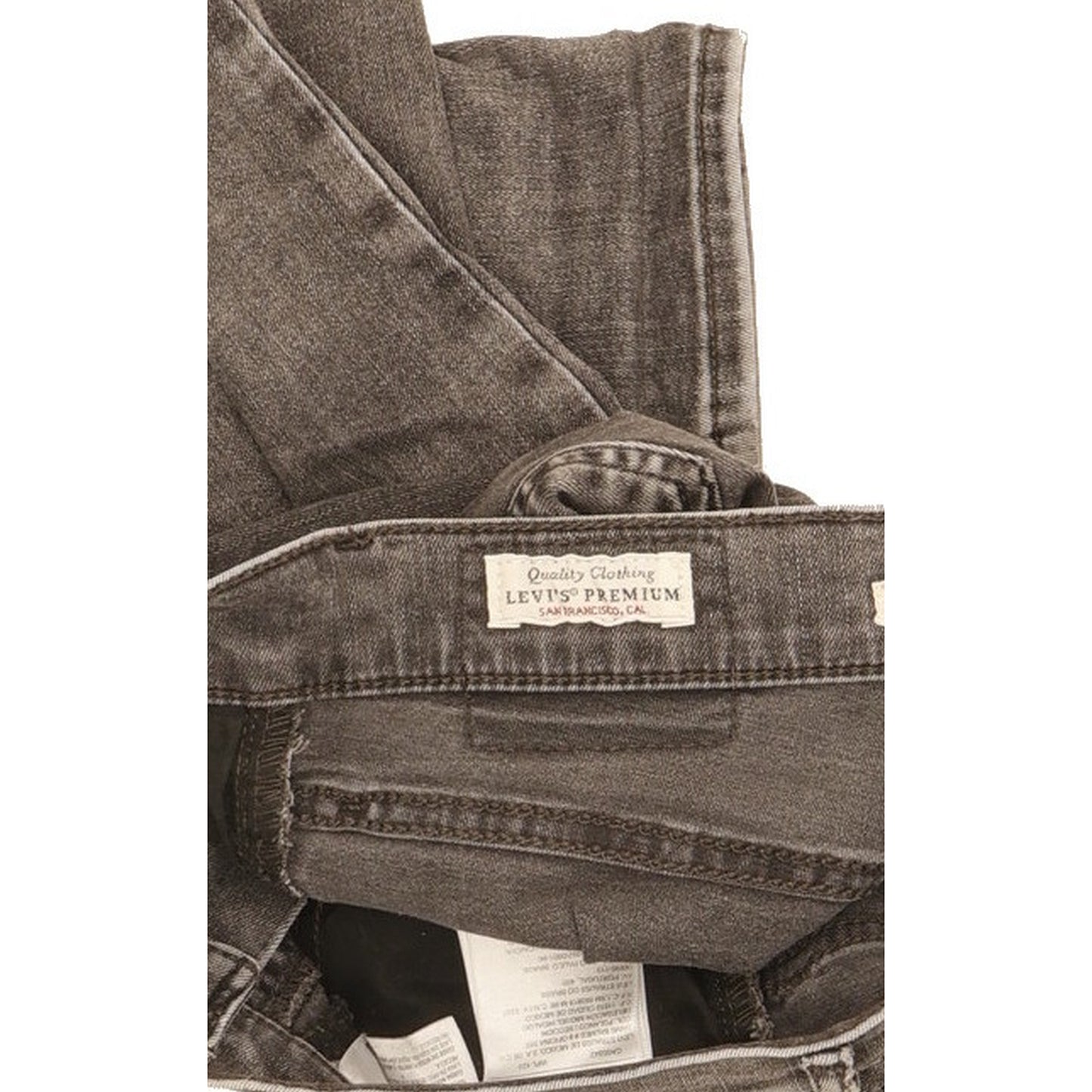 Levi's Mile Women Grey Skinny Slim Stretch Jeans W25 L30