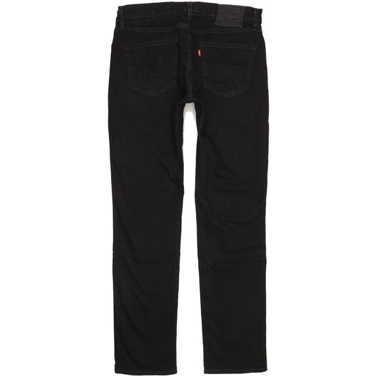Levi's 511 Men Black Straight Slim Stretch Jeans W34 L33