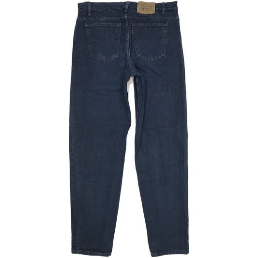 Levi's 550 Made in USA Men Blue Tapered Relaxed Jeans W36 L34