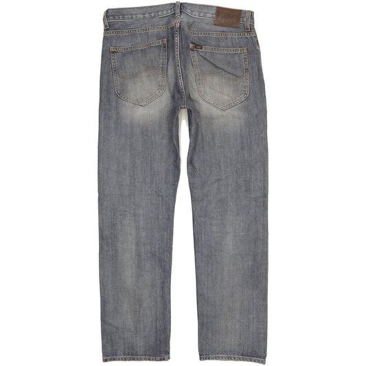 Lee Blake Men Blue Straight Regular Jeans W34 L31