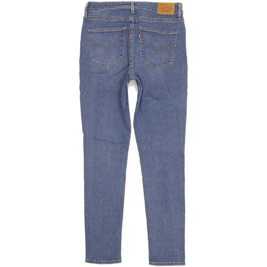 Levi's 721 Blue Skinny Slim Stretch Jeans High Waisted W30 L30