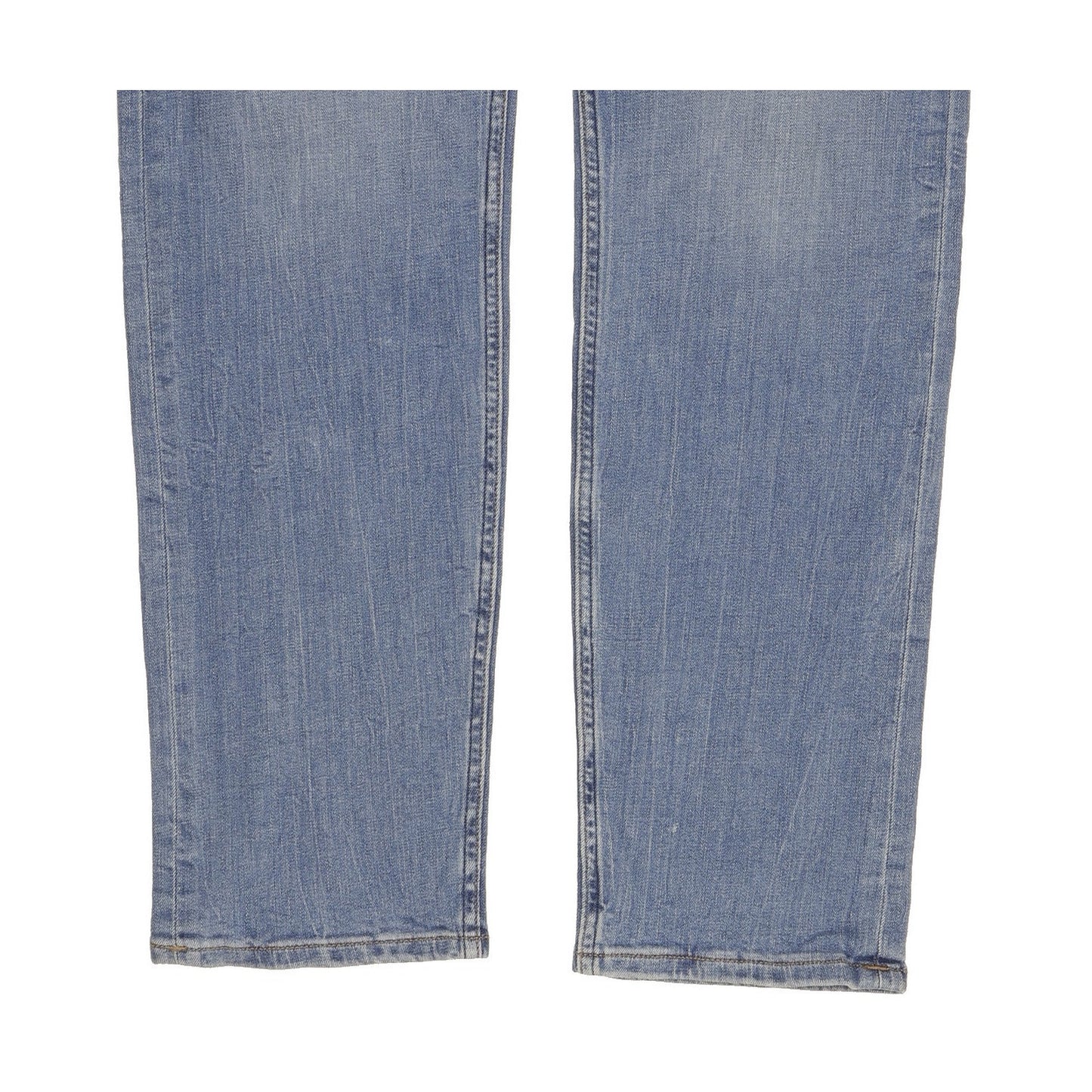 Lee Rider Men Blue Straight Regular Stretch Jeans W34 L32