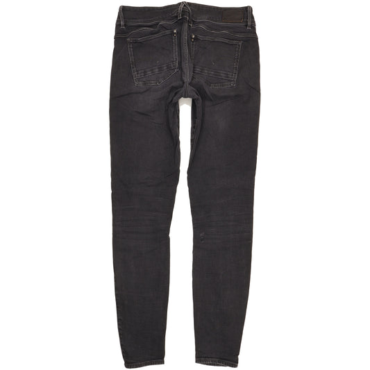 G-Star Lynn Women Black Skinny Slim Stretch Jeans W32 L35